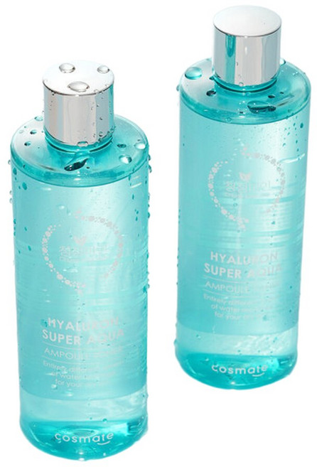 (설빅) 청정미인 히아루론 약산성 앰플토너 420ml 1+1 / 대용량 스킨 수분 보습 주름 미백 화장품, 2개