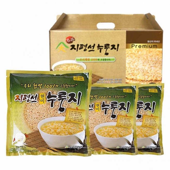 전북김제 국산 지평선 현미누룽지 10봉지, 1g, 1개