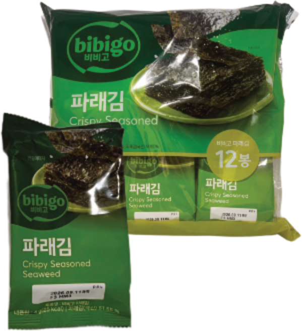 명가김 파래김, 36개, 4g