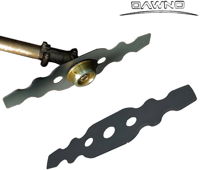 국산 예초기날 2도날 이도날 일자 국내산 물결칼날 T-300, 1개