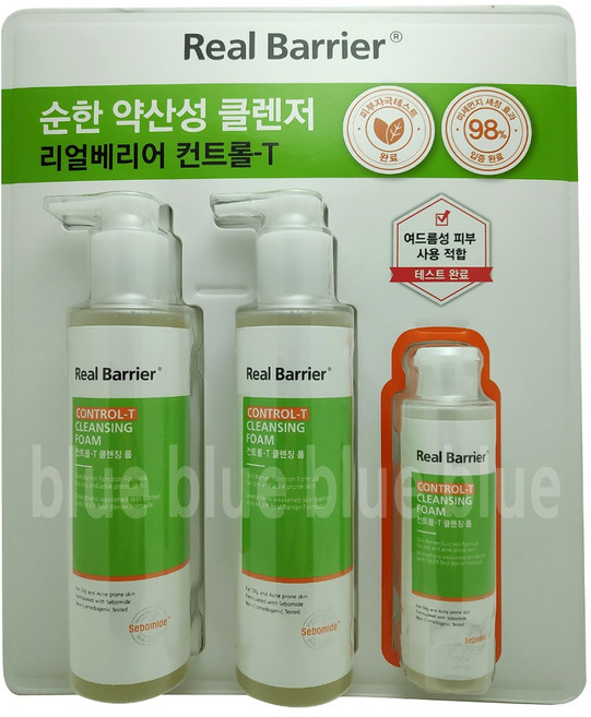 리얼베리어 컨트롤-T 클렌징 폼 기획세트 (190ml 2개 + 80ml), 1개