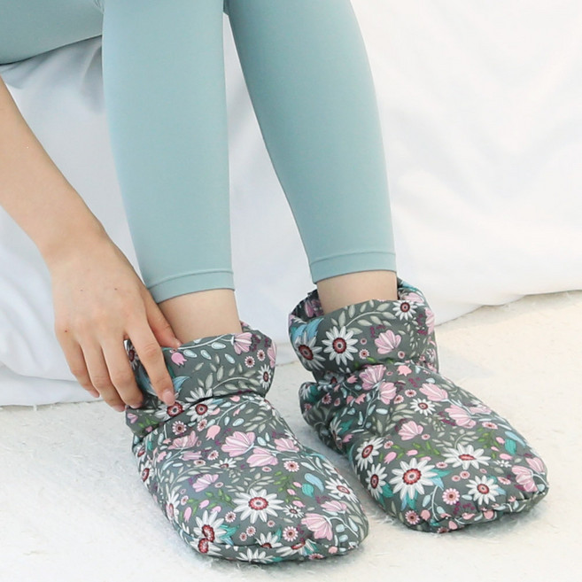 애슬라 허브 1단 고급형 발 찜질팩 모던플라워 ZH-F1, 1개