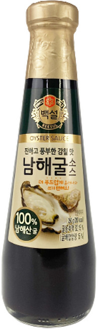 [진영쇼핑] 남해굴소스 350g, 1개