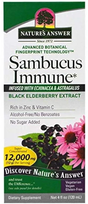 Nature's Answer 네이처스앤스워 삼부커스 이뮨 120ml 2개, 1개 - 쿠팡