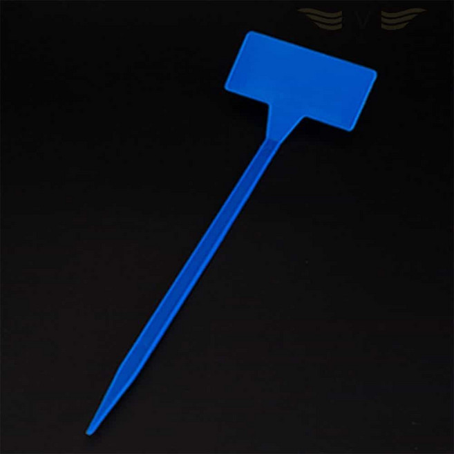 신선EASY 꽃팻말 컬러 식물 이름표 30cm, 노랑