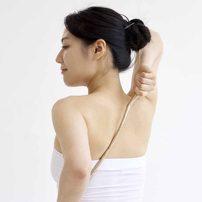 놋향 방짜유기 62cm 바디 괄사 마사지, 골드, 1개