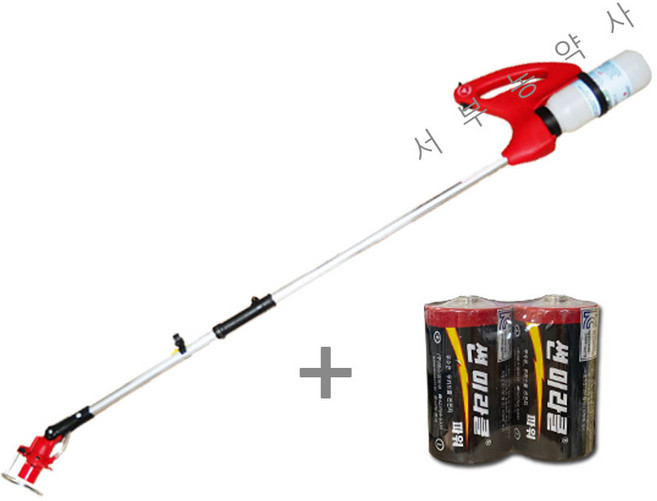 풀미퍼 과원용(갓없음) 신형 하이로드 제초제 원액살포기 자동분무기 농약 분무기 (전용 건전지포함), 1개