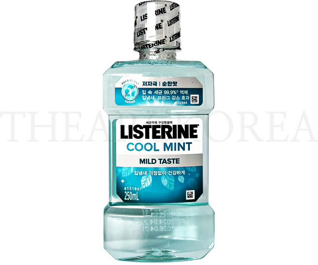 리스테린 쿨민트 마일드 구강청결제, 250ml, 1개