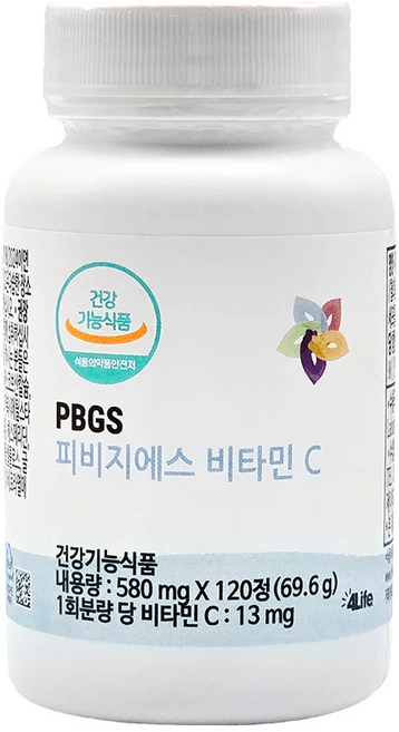 포라이프 피비지에스 PBGS 비타민C, 1개, 120정 - 쿠팡