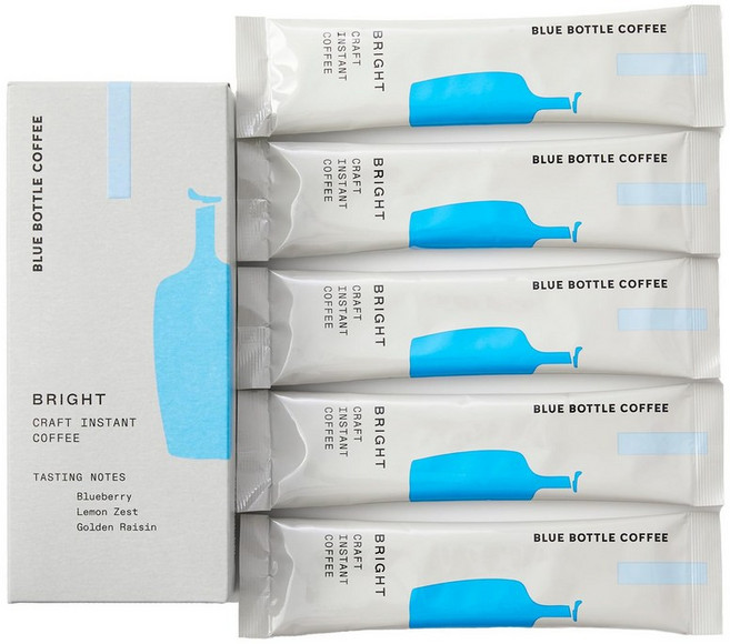 블루 병 커피 브라이트 크래프트 인스턴트 커피 5개 세트, 1개