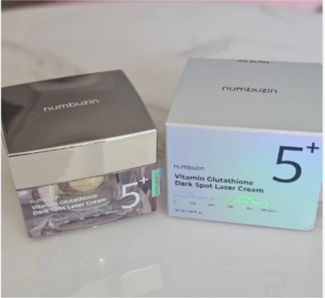 넘버즈인 numbuzin 5번 글루타치온C 흔적토닝 레이저크림 50ml x 2개, 6개