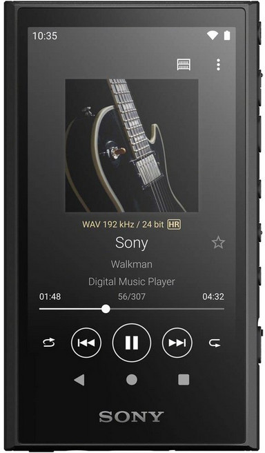 64GB A300 NW-A307 : LDAC aptX (TM) HD MP3 bluetooth android microSD 36 360 Reality Audio, 검정