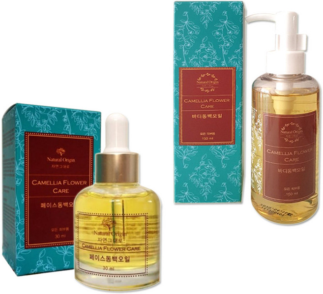 한살림 페이스 동백오일30mL+ 바디 동백오일150mL 자연그대로 식물성 오일, 1개