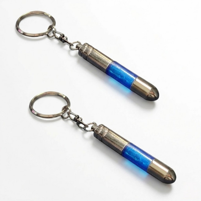 정전기 방지 자동차 키홀더 열쇠고리 LA-946 3X3, 2개, 랜덤