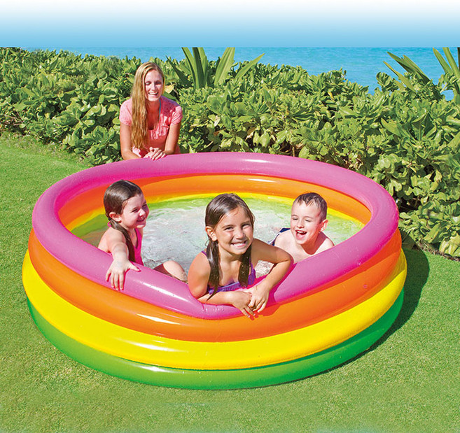 에어풀장 원형풀장 어린이용 유치원용 유아미니풀 미니풀장 베이비풀장 인텍스57412 56441, 1개