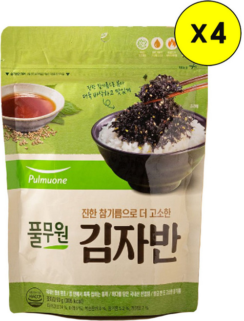 (상온)[풀무원]김자반50gx4, 50g