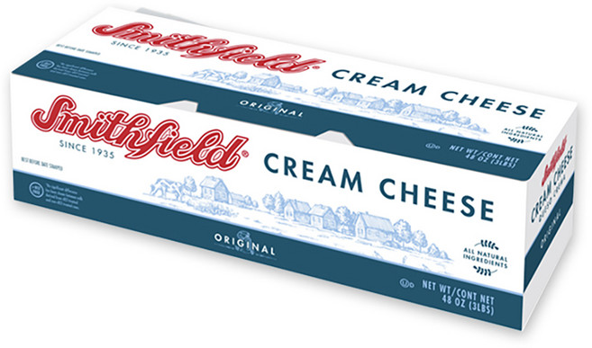 스미스필드 크림치즈 1.36kg 냉장 아이스박스포장, 1개