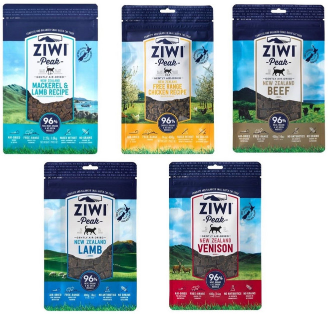 ZIWI Peak 巔峰 紐西蘭風乾貓糧 96%肉類/u3000多口味任選, 1kg, 1個, 牛肉