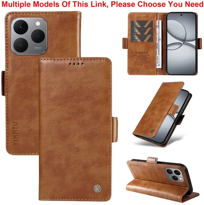소니 엑스페리아 1 iii IV V Vi 1VII 5 5V 4G 10 Vii 폰용 지갑 케이스, 03 Xperia 10 IV, 02 Brown