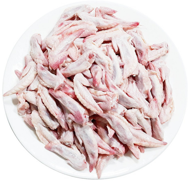 국내산 닭날개(끝부분) 팁 1kg 강아지 수제간식, 닭날개팁 1팩