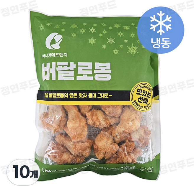 마니커에프앤지 버팔로봉, 1kg, 10개