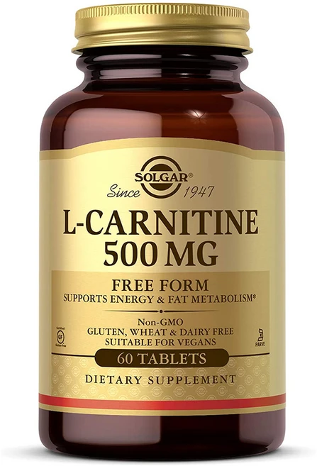 솔가 L-카르니틴 500mg 타블렛, 1개, 60 Tablets, 60정 - 쿠팡