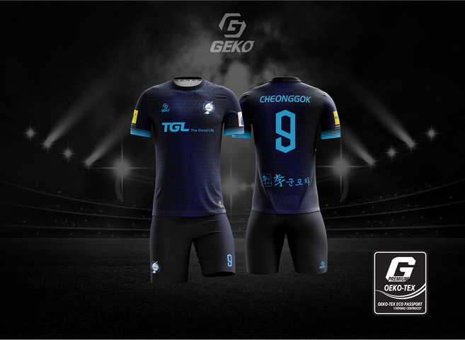게코스포츠 용인 청곡FC 축구유니폼