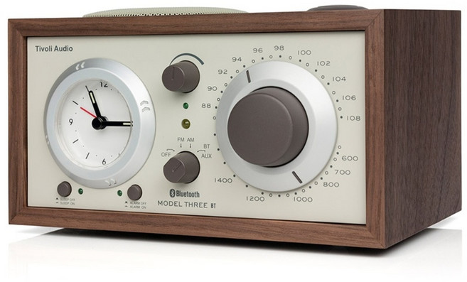 티볼리 오디오 모델 쓰리 BT 블루투스 라디오 스피커, 월넛/베이지