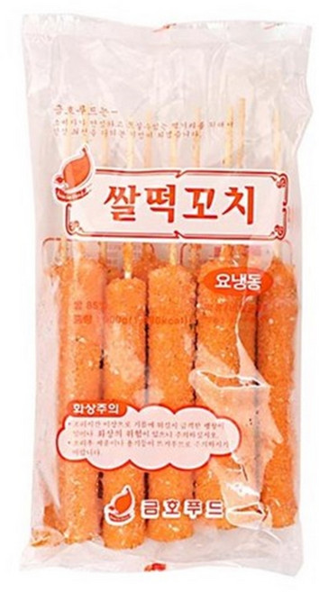 금호 쌀떡꼬치, 90g, 10개