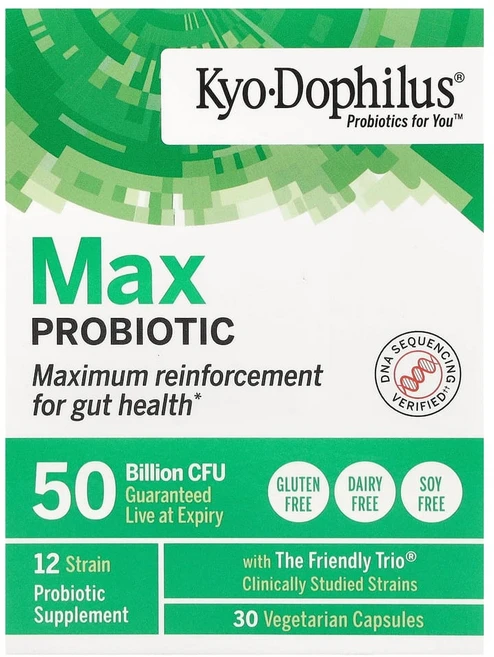 쿄릭 프로바이오틱 쿄 도피러스 맥스 500억 30베지 캡슐, 1개, 30정 - 쿠팡