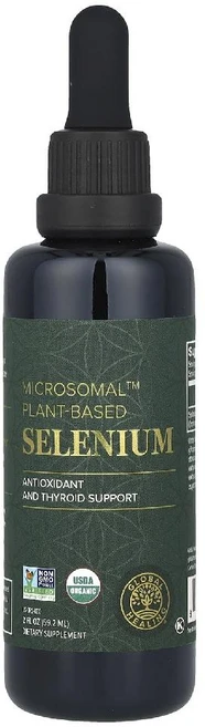 글로벌힐링 셀레늄 식물성 Microsomal Selenium 셀레니움 액상 59.2ml, 1개 - 쿠팡