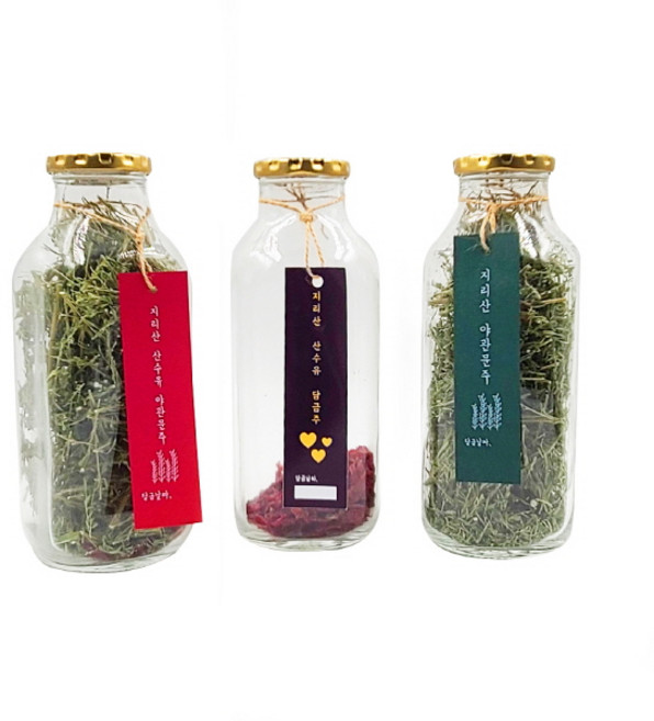 지리산 야생 야관문 담금주 키트 1L, 1개