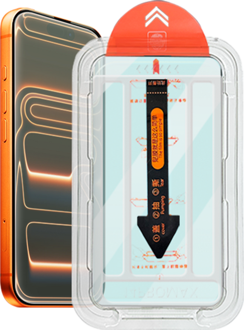 ZAMORAX iPhone 12 Pro Max 鋼化玻璃保護貼 自動除塵貼合 全螢幕覆蓋 耐刮疏油疏水, 1個