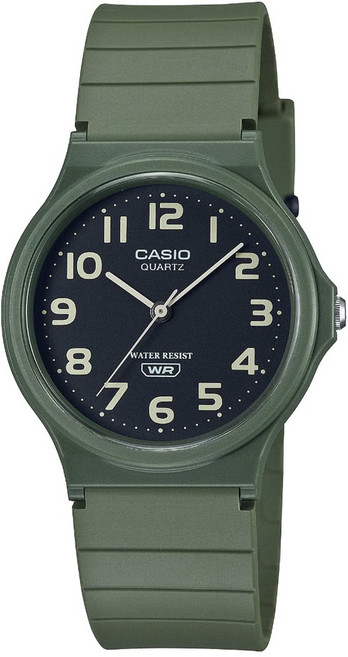 CASIO 卡西歐 薄型大數字指針錶 簡約時尚中性設計