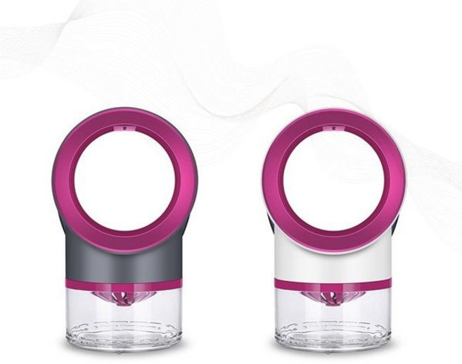 모기퇴치기 포충기 원형 투명 컨테이너 자석 흡입 가정용 실내 무소음 벌레잡이 해충방제 침실 거실, 4모기퇴치기흰색-대형