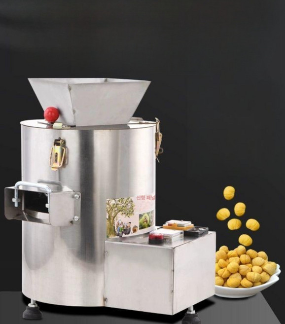 밤 박피기 자동 견과류 탈피기 껍질까기 업소용 상업용 생밤 도구 기계식 가공, 대형 12날 스테인리스 플러그인