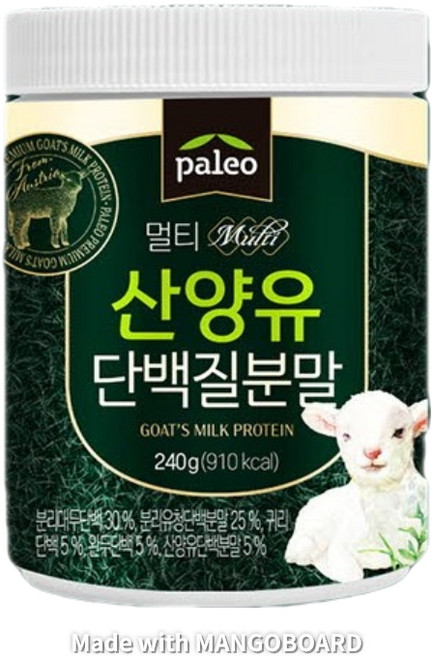 쁘띠엉클 산양유 초유 프로틴 단백질 분말 240g 내몸에 필요한 영양 밸런스 트랜스지방 제로 단백질 보충제, 240g 1개, 1개
