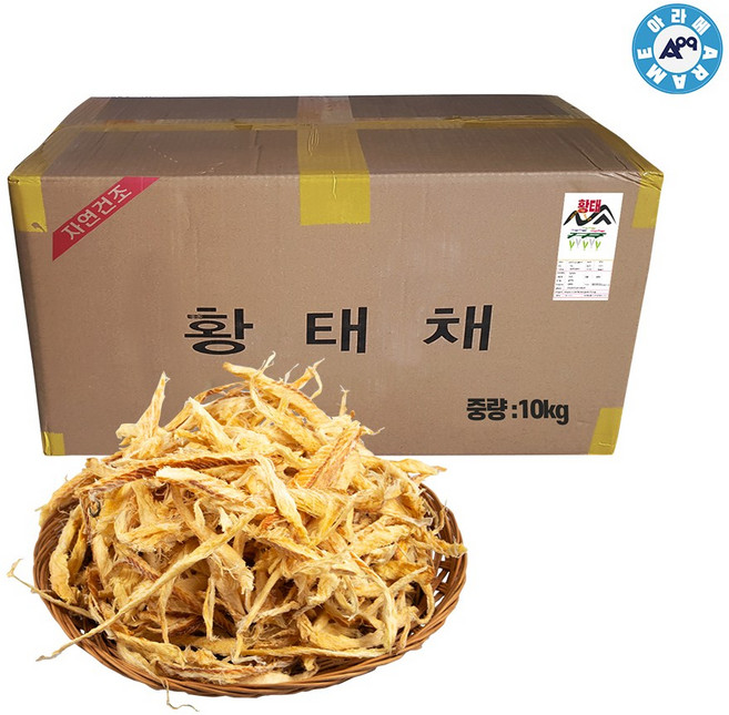 아라메 동해바다집나간 황태채 10kg, 1개, 1g