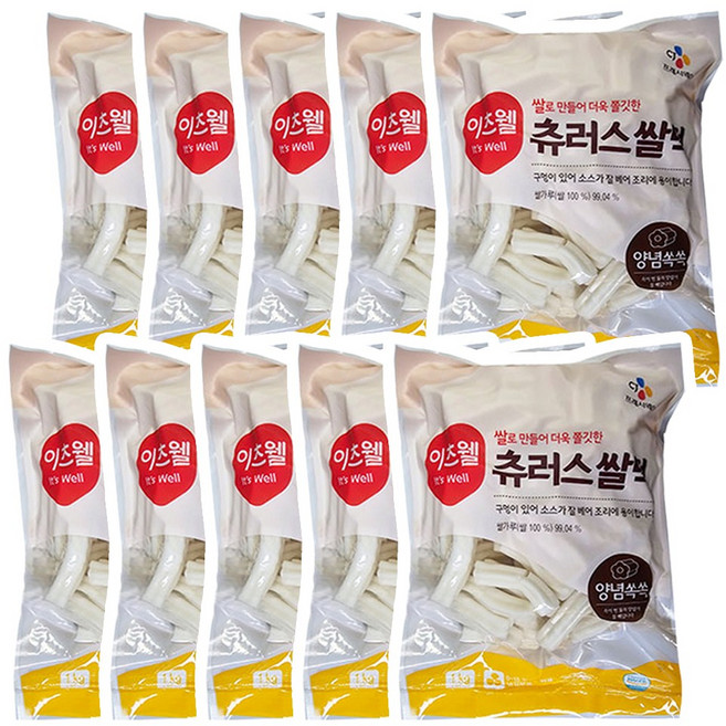 이츠웰 츄러스 쌀떡, 10개, 1kg