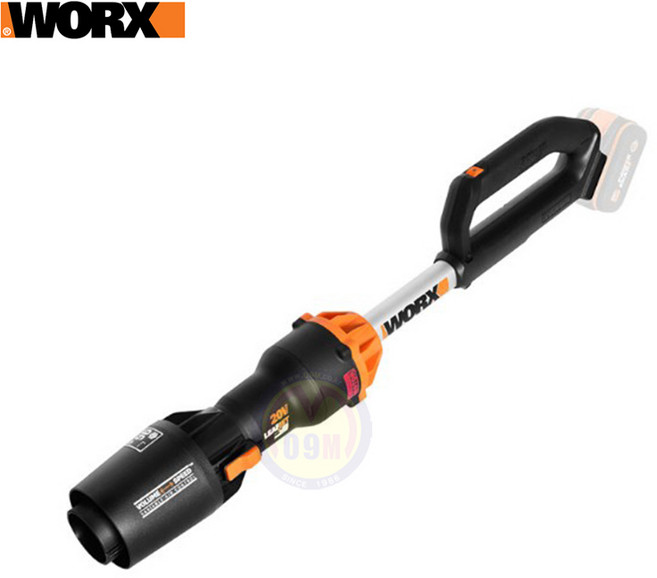 웍스 일자 충전송풍기 20V 4AH 1배터리 브러쉬리스 초경량 초가성비 WG543E 제설 낙엽청소, 1개