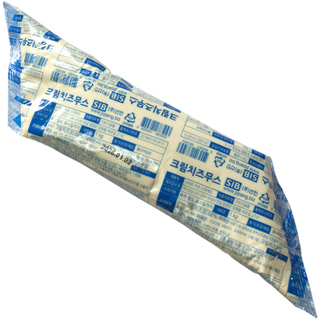 선인 스위트치즈스프레드1kg 아이스박스포장, 1kg, 4개