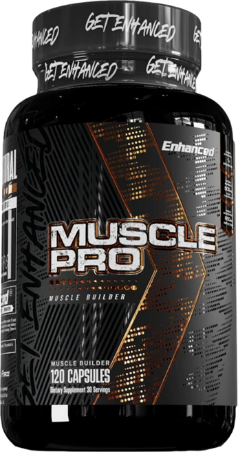 ENHANCED MUSCLE PRO - 차세대 내추럴 머슬 빌더 린매스업 포리페놀 Turkesterone, 1개, 120정 - 쿠팡