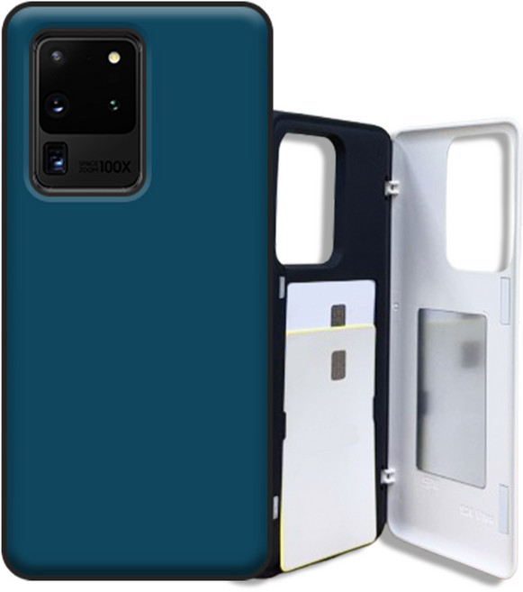 휘케이스 디자인 S20울트라 (G988) 카드2장 수납 마그네틱 도어범퍼 케이스