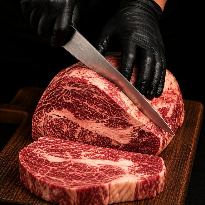 압도적 존재감 메가 등심 스테이크, 500g, 1개