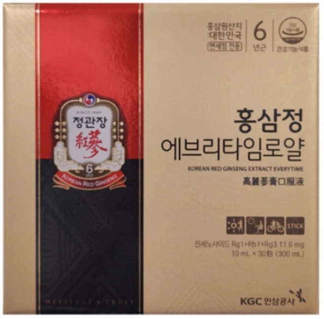 정관장 홍삼정 에브리타임, 1정, 30개 - 쿠팡