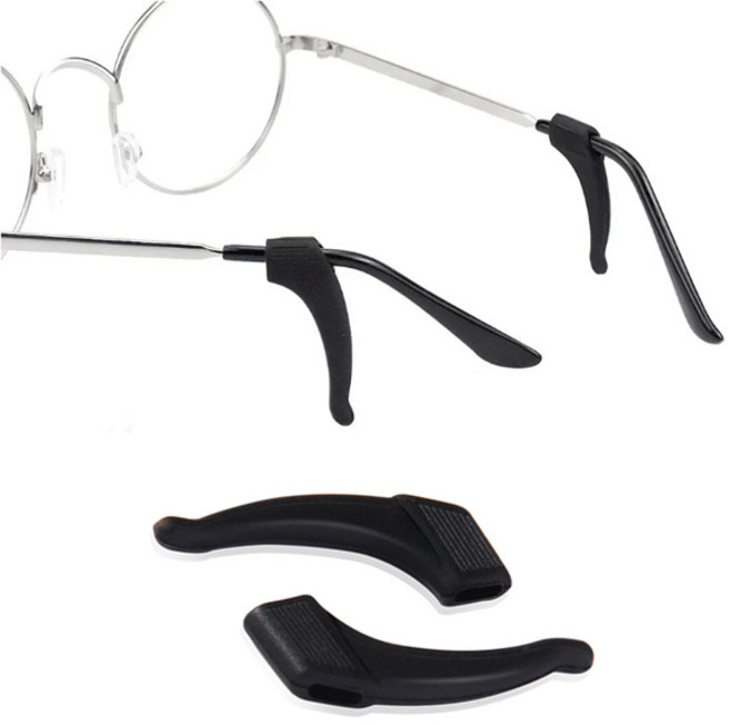 세상편안 실리콘 안경 귀걸이 2P 안경 통증 방지 귀고무 군인 운동선수 흘러내림 방지