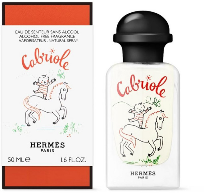 Hermes Cabriole 愛馬仕兒童中性無酒精香水, 1個, 50ml
