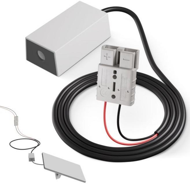 스타링크 미니 케이블카 어댑터 스텝 업 컨버터 12V 전원 케이블시가라이터 플러그 포함 1028V에서 30V 35A 변환 키트 트럭 RV용 전압 강하 상승 걱정 없음, 50A 앤더슨