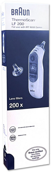 [이원헬스케어]브라운 귀체온계 전용 렌즈필터 1통/10각 리필 일회용렌즈필터 프로브커버, 1개