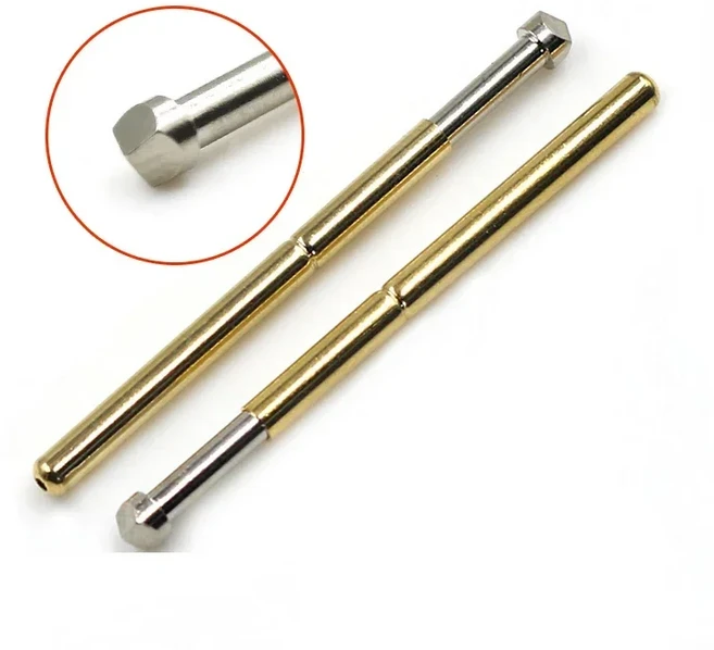 호환 20개/팩 스프링 테스트 프로브 P125-A2 B1 E2 D2 J1 Q1 Q2 H2 T2 외경 2.02mm 길이 33.5mm PCB 포고핀, [07] P125-T2